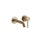 Gessi 316 CESELLO miscelatore lavabo a parete bocca lunga senza scarico, finitura warm bronze brushed PVD 54486#726