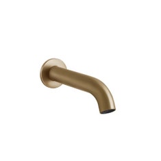 Immagine di Gessi 316 BATH bocca vasca, a parete, finitura warm bronze brushed PVD 54008#726