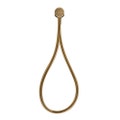Immagine di Gessi Set doccia magnetico con presa acqua, doccetta anticalcare e flessibile 150 cm, finitura warm bronze brushed PVD 63099#726