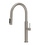 Immagine di Gessi 316 CESELLO miscelatore con doccetta estraibile doppio-getto e bocca girevole per lavello, con funzione acqua filtrata, finitura steel brushed 60826#239