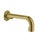 Gessi INCISO- bocca vasca a parete, finitura gold brushed pvd 58103#716