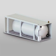 Immagine di Unical APS 75 accumulo inerziale a basamento per acqua tecnica, capacità 75 litri, senza kit vaso di espansione 00376596