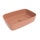 Flaminia PLAY lavabo L.62 P.42 cm, da appoggio senza piano rubinetteria e senza troppopieno, colore terracotta finitura lucido PY62ATC