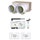 Tecnosystemi PROAIR PACK CAB GREEN 2L kit per gestione multi-zona, con plenum in lamiera coibentata e 2 serrande motorizzate Ø 15 cm GAD400399
