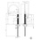 Immagine di Gessi 316 MECCANICA miscelatore semi-professionale monocomando H.50 cm, con bocca girevole e doccetta estraibile doppio-getto, finitura steel brushed 60212#239