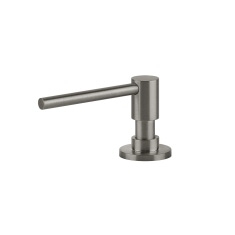 Immagine di Gessi Dispenser porta sapone da banco, con carica dall'alto, finitura steel brushed 29660#239