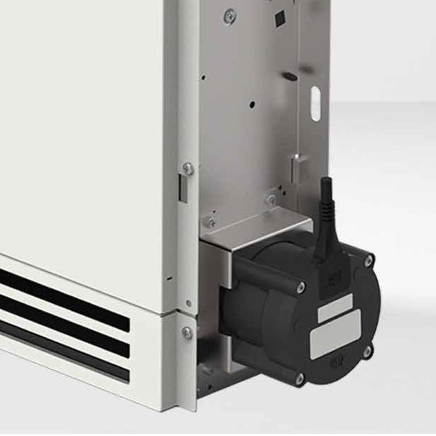 Immagine di Aermec ULSI20 Ventilconvettore INVERTER per impianto 2 tubi, installazione a parete/pavimento, attacchi idraulici a sinistra - senza comando ULSI20B