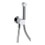Immagine di Bellosta Idroscopino tondo rosone classic spray, flessibile da 90 cm, attacco da 1/2", finitura cromo 01-0403/ID