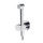Bellosta Idroscopino tondo rosone classic spray, flessibile da 90 cm, attacco da 1/2", finitura cromo 01-0403/ID