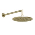 Immagine di Gessi SHOWER soffione a parete orientabile, Ø 25 cm, finitura brass brushed PVD 63348#727