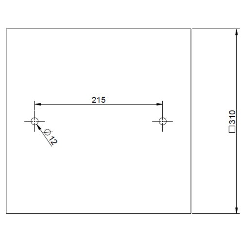 Immagine di Gessi MINIMALI sistema doccia a controsoffitto 35 cm, con funzione pioggia, da completare con cover elastica, finitura mirror steel 57801#238