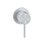 Immagine di Rubinetteria Paffoni INOX TECH miscelatore per doccia ad incasso, attacchi 1/2”G, con corpo incasso incluso, finitura acciaio inox INOX010AC
