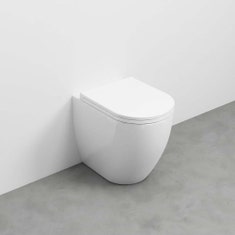 Immagine di Cielo SMILE MINI 48 vaso a terra, con scarico a terra, senza sedile, colore bianco finitura lucido SMVASR
