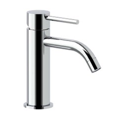 Immagine di Rubinetteria Paffoni LIGHT miscelatore H.16.2 cm per lavabo, senza scarico, finitura cromo LIG071CR