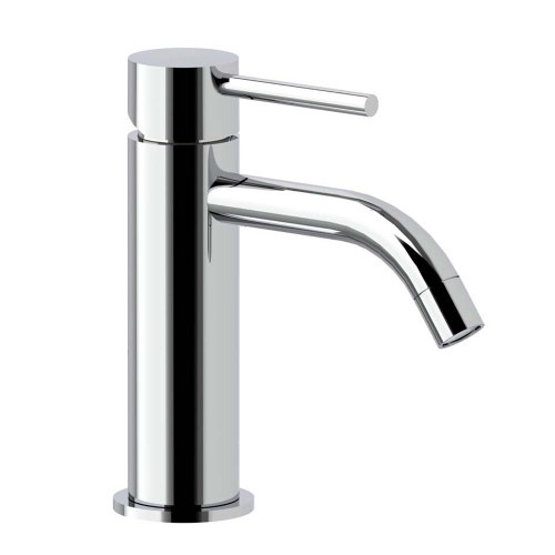 Immagine di Rubinetteria Paffoni LIGHT miscelatore H.16.2 cm per lavabo, senza scarico, finitura cromo LIG071CR