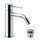 Rubinetteria Paffoni LIGHT miscelatore H.16.2 cm per lavabo, con scarico Click-Clack 1"1/4, finitura cromo LIG071KCR