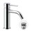 Immagine di Rubinetteria Paffoni LIGHT miscelatore H.16.2 cm per lavabo, con scarico Click-Clack 1"1/4, finitura cromo LIG071KCR