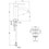 Immagine di Rubinetteria Paffoni LIGHT miscelatore H.16.2 cm per lavabo, con scarico Click-Clack 1"1/4, finitura cromo LIG071KCR