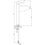 Immagine di Rubinetteria Paffoni LIGHT miscelatore H.31.2 cm per lavabo, senza scarico, finitura cromo LIG081CR