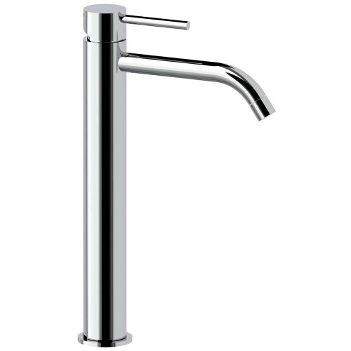 Immagine di Rubinetteria Paffoni LIGHT miscelatore H.31.2 cm per lavabo, senza scarico, finitura cromo LIG081CR