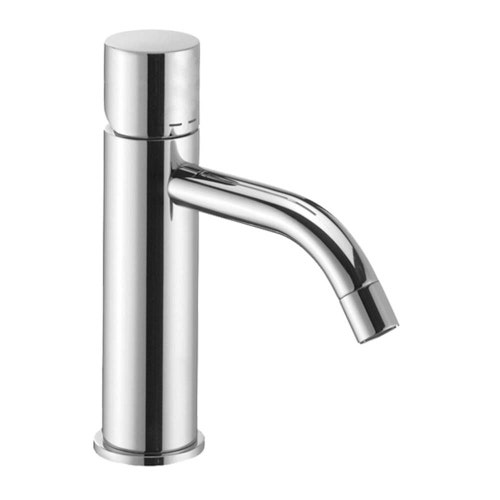 Immagine di Rubinetteria Paffoni LIGHT miscelatore H.17.5 cm per lavabo, senza scarico, finitura cromo LIGX071CR
