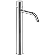 Immagine di Rubinetteria Paffoni LIGHT miscelatore H.32.5 cm per lavabo, senza scarico, finitura cromo LIGX081CR