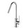 Rubinetteria Paffoni LIGHT miscelatore H.32.4 cm per lavabo con canna girevole, senza scarico, finitura cromo LIG978CR