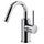 Rubinetteria Paffoni LIGHT miscelatore H.19.1 cm per bidet con canna girevole, senza scarico, finitura cromo LIG138CR