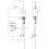 Immagine di Rubinetteria Paffoni LIGHT miscelatore H.17.6 cm per bidet con canna girevole, con scarico automatico 1"1/4, finitura cromo LIG937CR