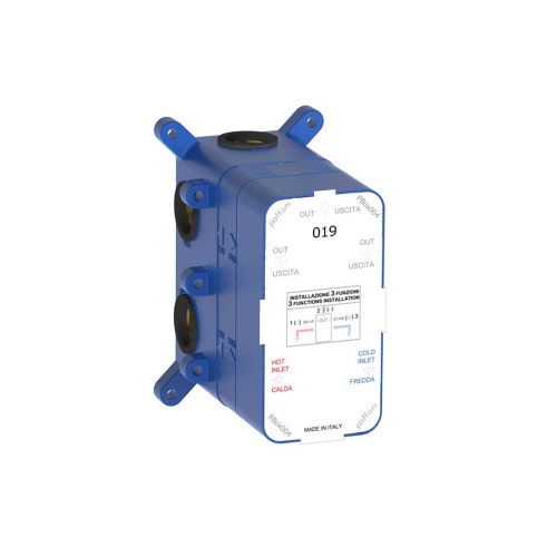 Immagine di Rubinetteria Paffoni Corpo incasso con 3 uscite PBOX004