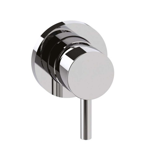 Immagine di Rubinetteria Paffoni LIGHT deviatore ad incasso, attacchi 1/2”G, con corpo incasso incluso, finitura cromo ZDEV118CR70-LIG