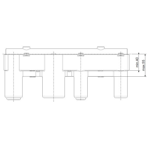 Immagine di Rubinetteria Paffoni LIGHT miscelatore ad incasso per vasca/doccia, con dccia e flessibile, finitura cromo LIG001CR
