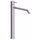 Rubinetteria Paffoni LIGHT miscelatore H.31.7 cm per lavabo, senza scarico, finitura acciaio inox INOX081AC