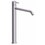 Immagine di Rubinetteria Paffoni LIGHT miscelatore H.31.7 cm per lavabo, senza scarico, finitura acciaio inox INOX081AC