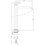 Immagine di Rubinetteria Paffoni LIGHT miscelatore H.31.7 cm per lavabo, senza scarico, finitura acciaio inox INOX081AC