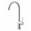 Immagine di Rubinetteria Paffoni INOX TECH miscelatore monoforo H.36.8 cm per lavabo, con bocca orientabile, finitura acciaio inox INOX180AC