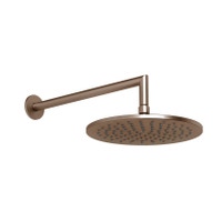 Immagine di Gessi SHOWER soffione a parete orientabile, Ø 25 cm, finitura copper brushed PVD 63348#708