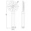 Immagine di Rubinetteria Paffoni INOX TECH doccia monogetto Ø 9 cm, colore bianco finitura acciaio inox ZDOC133AC