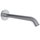 Rubinetteria Paffoni INOX TECH bocca vasca a parete L. 18 cm, finitura acciaio inox ZBOC147AC