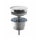 Rubinetteria Paffoni Piletta di scarico click clack 1” 1/4, con troppopieno, finitura cromo ZSCA078AC