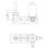 Immagine di Rubinetteria Paffoni LIGHT miscelatore lavabo ad incasso, con 2 piastre Ø 7 cm e bocca P.12.3 cm, finitura cromo LIG104CR70