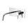 Rubinetteria Paffoni LIGHT miscelatore lavabo ad incasso, con piastra 25x10 cm e bocca P.17.8 cm, finitura cromo LIG105CR