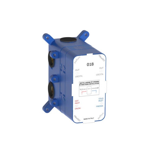 Immagine di Rubinetteria Paffoni Corpo incasso con 2 uscite per doccia PBOX003
