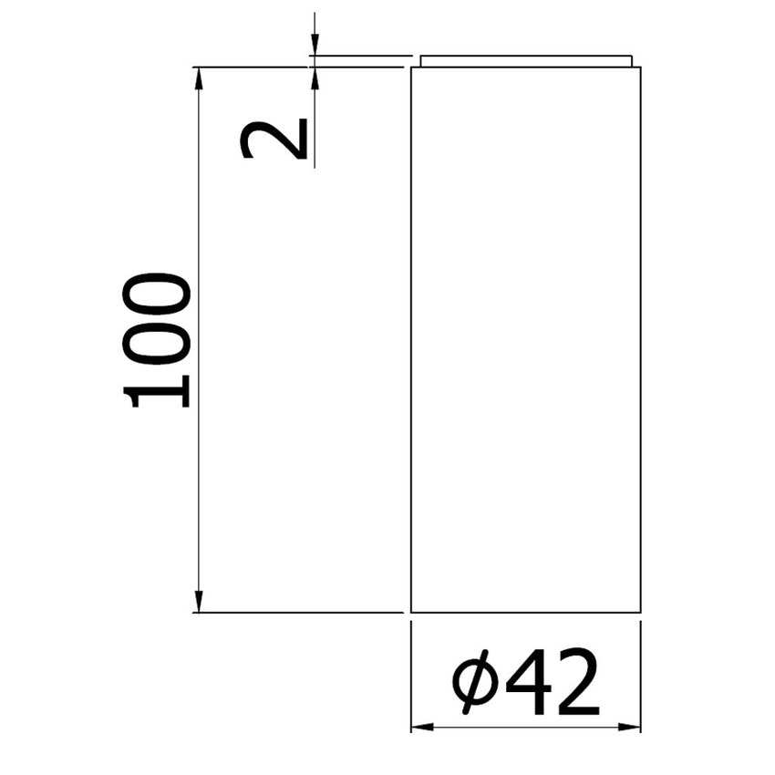 Immagine di Rubinetteria Paffoni Prolunga per lavabo con set di fissaggio e 2 flessibili ZPRO250CR
