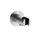 Rubinetteria Paffoni Supporto incasso tondo con piastra Ø 6 cm, finitura acciaio inox ZSUP046AC