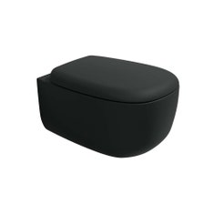 Immagine di Flaminia BONOLA vaso sospeso con sistema goclean®, senza sedile, colore carbone finitura opaco BN118GCAR