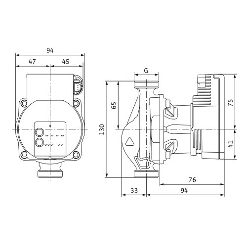 Immagine di Wilo VARIOS PICO-STG 15/1-8 Pompa di circolazione con rotore bagnato, portata max 4.5 m³/h - prevalenza max 8.4 m, DN 15 4232742