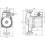 Immagine di Wilo STAR-Z 20/4-3 Pompa di circolazione con rotore bagnato, portata max 3.7 m³/h - prevalenza max 4.7 m, DN 20 4081193