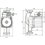 Immagine di Wilo STAR-Z 25/2 EM Pompa di circolazione con rotore bagnato, portata max 3.6 m³/h - prevalenza max 2.3 m, DN 25 4029062