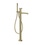 Immagine di Gessi ANELLO miscelatore vasca da terra, senza corpo incasso, finitura brass brushed PVD 63328#727